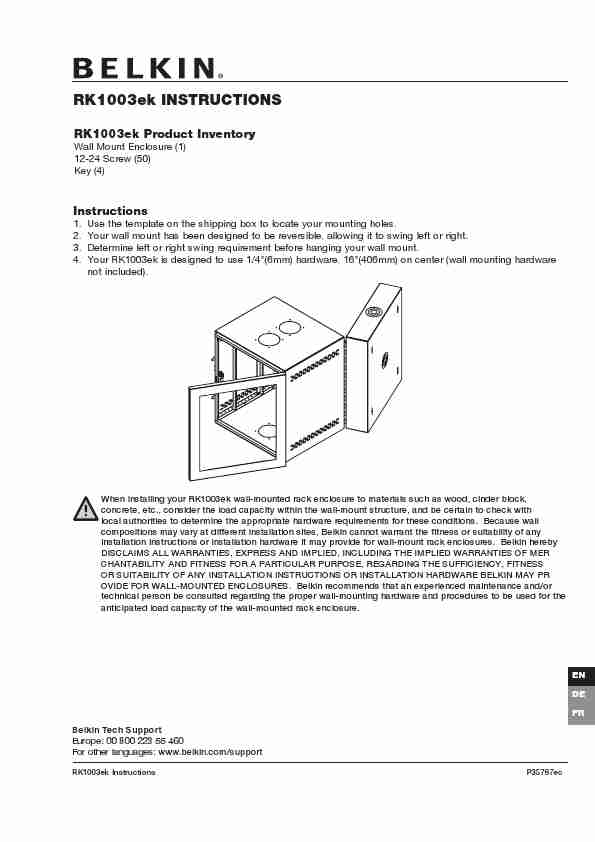 Belkin Computer Accessories RK1003ek-page_pdf